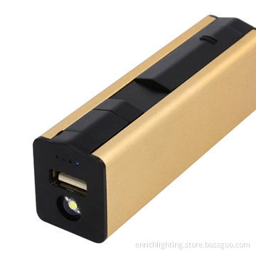 Power Bank with Lighter, 2,200mAh Li-polymer Battery Inside